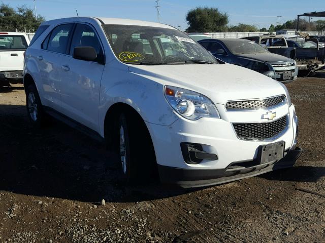 2GNALLEK6F6291151 - 2015 CHEVROLET EQUINOX L WHITE photo 1