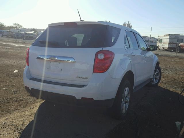 2GNALLEK6F6291151 - 2015 CHEVROLET EQUINOX L WHITE photo 4