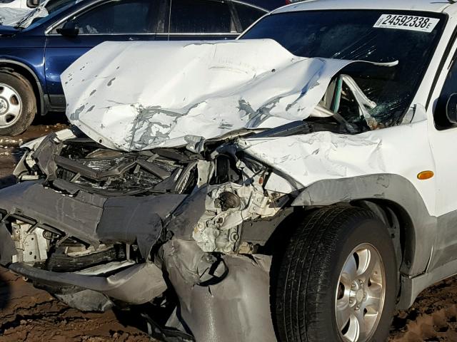 4F2YU07132KM05850 - 2002 MAZDA TRIBUTE DX 白色 照片 9