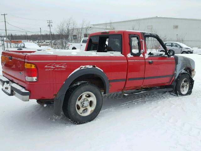 1FTZR15X5XTA72328 - 1999 FORD RANGER SUP RED photo 4