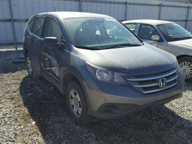 2HKRM4H31DH665841 - 2013 HONDA CR-V LX GRAY photo 1