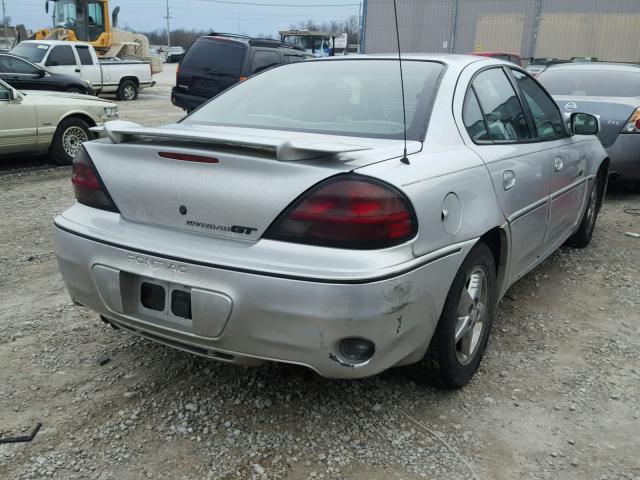 1G2NW52E01C220611 - 2001 PONTIAC GRAND AM G SILVER photo 4