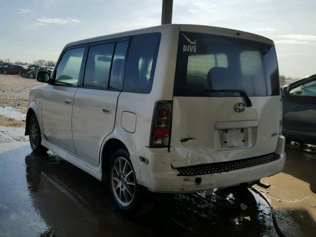 JTLKT324364103663 - 2006 TOYOTA SCION XB 白色 照片 3