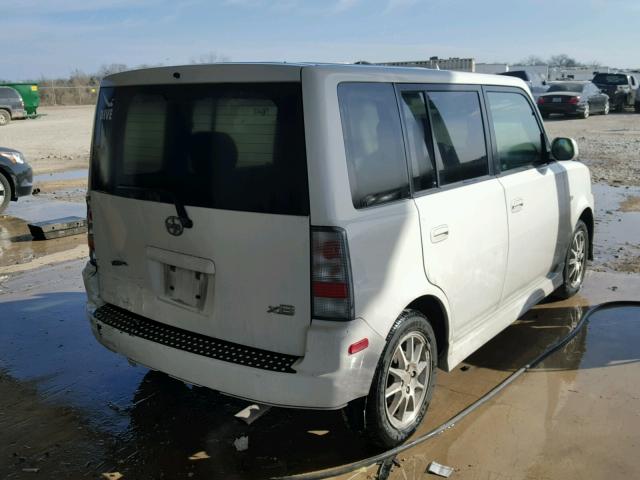JTLKT324364103663 - 2006 TOYOTA SCION XB 白色 照片 4