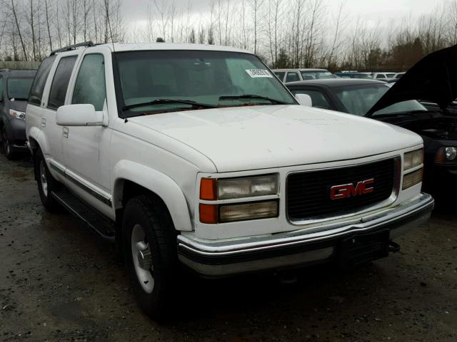 1GKEK13R2WJ723209 - 1998 GMC YUKON WHITE photo 1