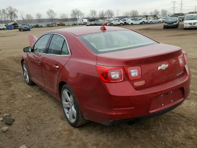 1G11J5SX0DF222526 - 2013 CHEVROLET MALIBU LTZ 红色 照片 3