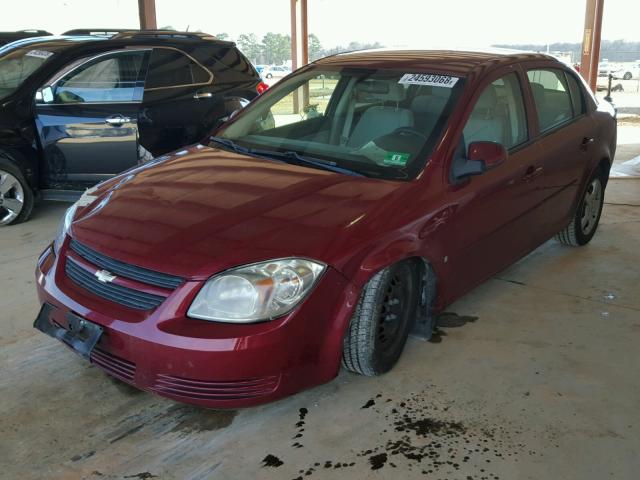 1G1AL58FX87313375 - 2008 CHEVROLET COBALT LT RED photo 2