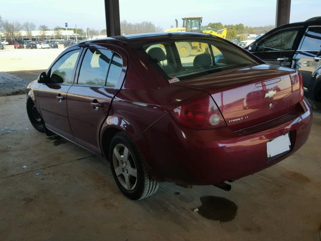 1G1AL58FX87313375 - 2008 CHEVROLET COBALT LT RED photo 3