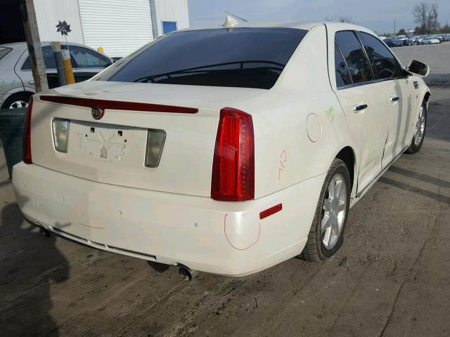 1G6DZ67A790100525 - 2009 CADILLAC STS WHITE photo 4