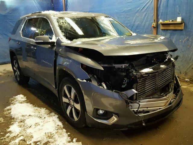 1GNEVHKWXJJ118051 - 2018 CHEVROLET TRAVERSE L GRAY photo 1