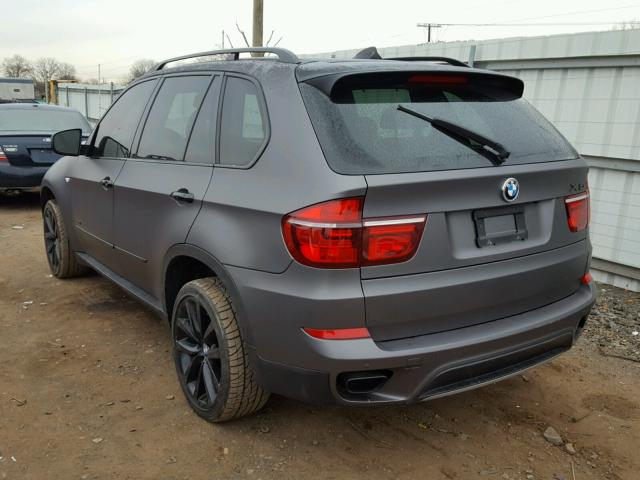 5UXZV8C56DL898623 - 2013 BMW X5 XDRIVE5 CHARCOAL photo 3