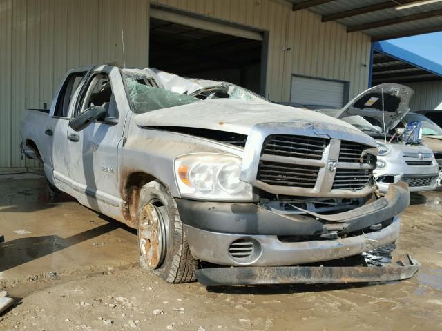 1D7HA18N68S603479 - 2008 DODGE RAM 1500 S SILVER photo 1