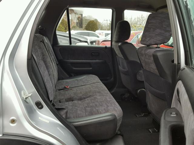 SHSRD784X2U009104 - 2002 HONDA CR-V LX SILVER photo 6