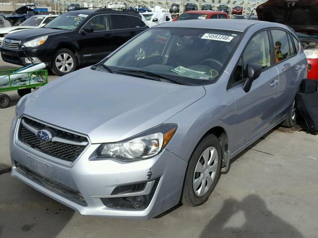 JF1GPAA69F8250226 - 2015 SUBARU IMPREZA BA SILVER photo 2