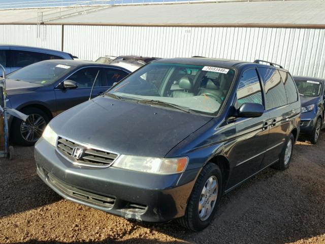 5FNRL18074B059112 - 2004 HONDA ODYSSEY EX GRAY photo 2