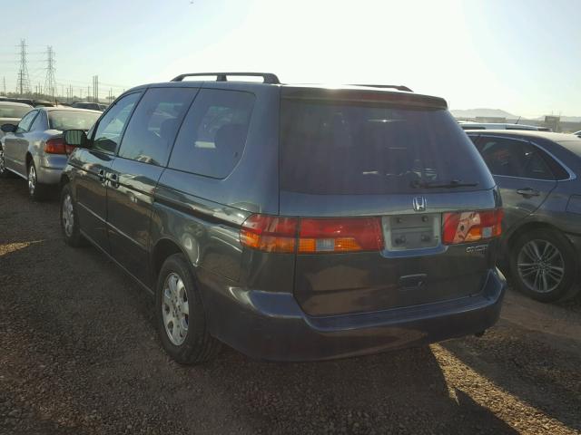5FNRL18074B059112 - 2004 HONDA ODYSSEY EX GRAY photo 3