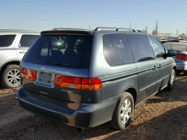 5FNRL18074B059112 - 2004 HONDA ODYSSEY EX GRAY photo 4