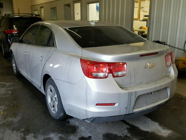 1G11C5SA9DU130266 - 2013 CHEVROLET MALIBU 1LT SILVER photo 3