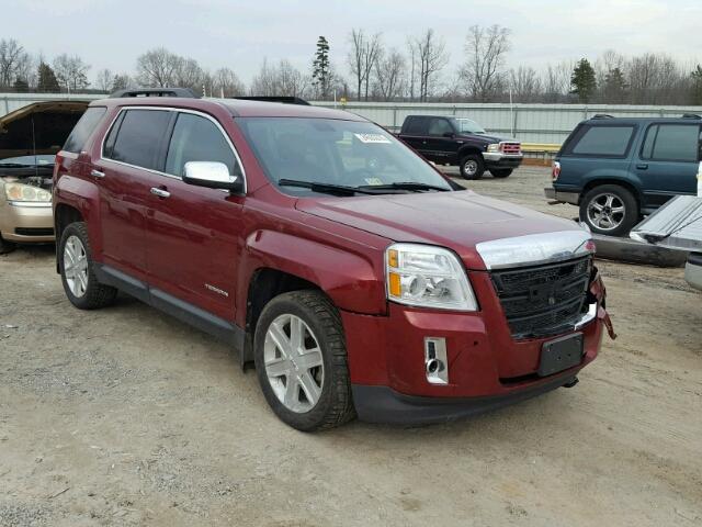 2CTFLVEC9B6357287 - 2011 GMC TERRAIN SL RED photo 1