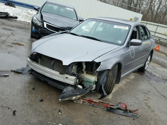 4S3BL616197221908 - 2009 SUBARU LEGACY 2.5 GRAY photo 2