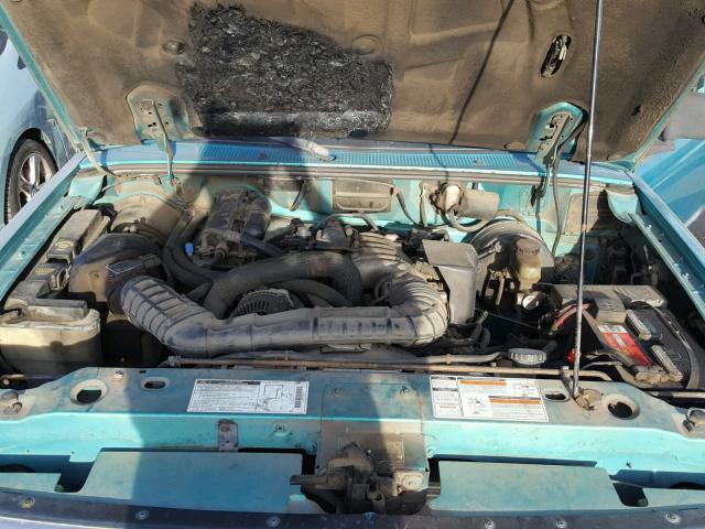 1FTCR14U5PPB13241 - 1993 FORD RANGER SUP GREEN photo 7