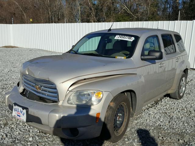 3GNCA13BX9S537033 - 2009 CHEVROLET HHR LS BEIGE photo 2