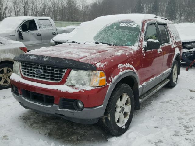 1FMZU73W43ZA27038 - 2003 FORD EXPLORER X RED photo 2