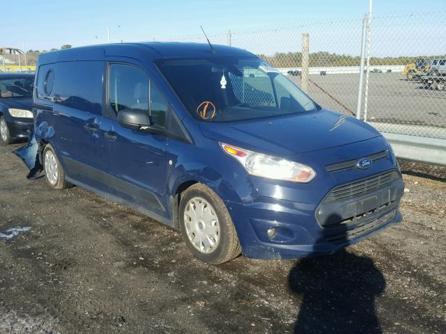 NM0LS7F78E1151378 - 2014 FORD TRANSIT CO BLUE photo 1