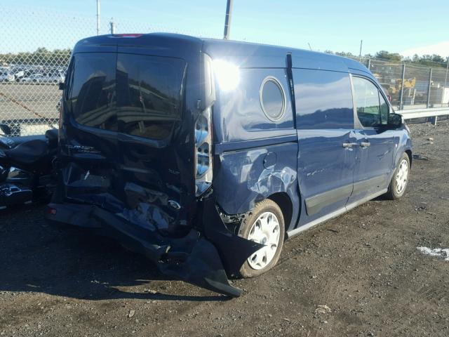 NM0LS7F78E1151378 - 2014 FORD TRANSIT CO BLUE photo 4