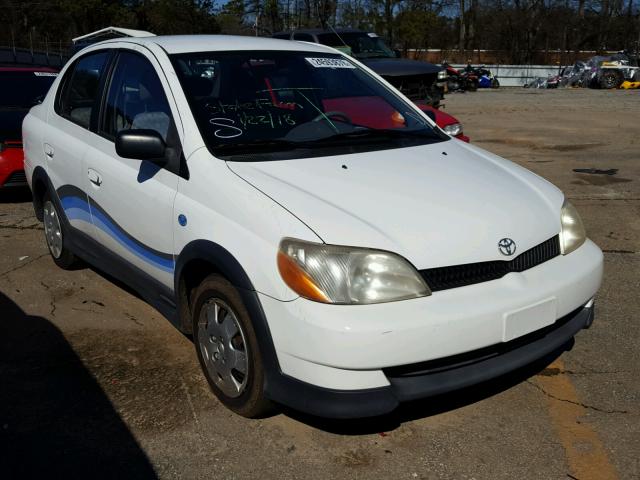 JTDBT123610184598 - 2001 TOYOTA ECHO WHITE photo 1