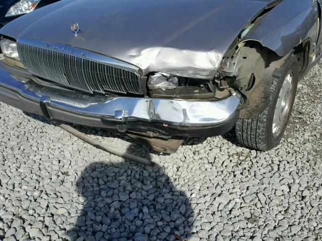 1G4CU521XTH626533 - 1996 BUICK PARK AVENU GRAY photo 10