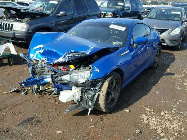 JF1ZCAC12E9603923 - 2014 SUBARU BRZ 2.0 LI BLUE photo 2