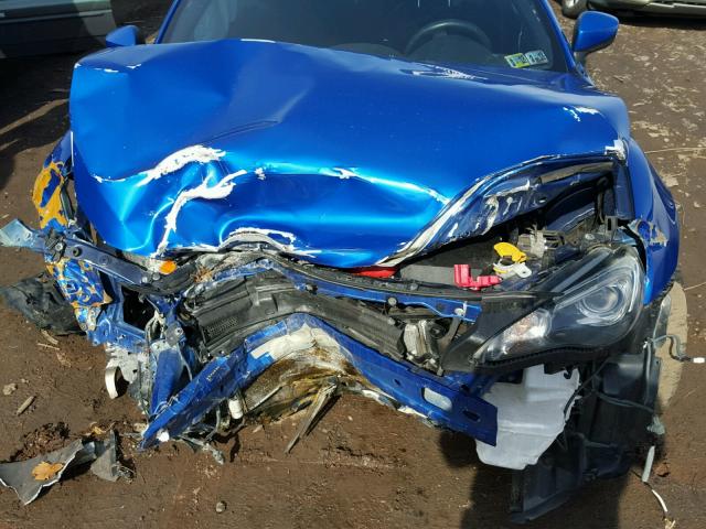 JF1ZCAC12E9603923 - 2014 SUBARU BRZ 2.0 LI BLUE photo 7