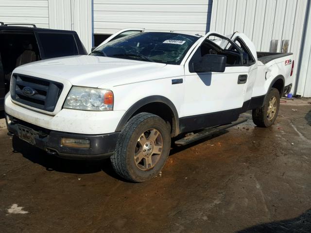 1FTPX14564NC23237 - 2004 FORD F150 WHITE photo 2