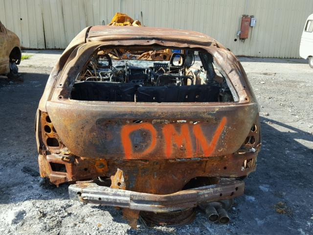 SHHEP33582U305873 - 2002 HONDA CIVIC SI BURN photo 10