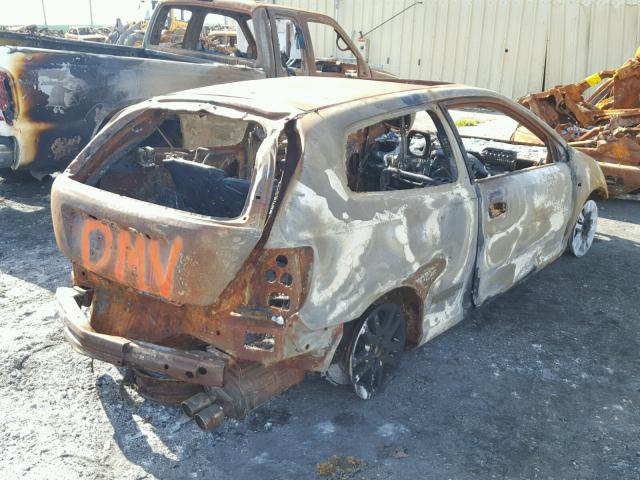 SHHEP33582U305873 - 2002 HONDA CIVIC SI BURN photo 4