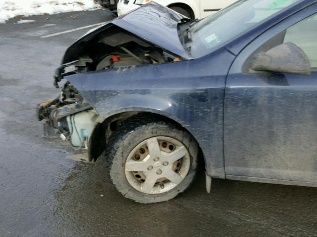 1G1AL58F387326310 - 2008 CHEVROLET COBALT LT BLUE photo 9