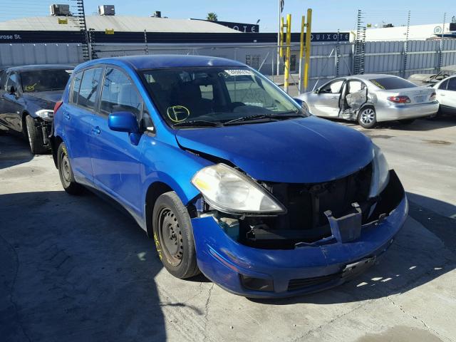 3N1BC13EX8L370936 - 2008 NISSAN VERSA S BLUE photo 1