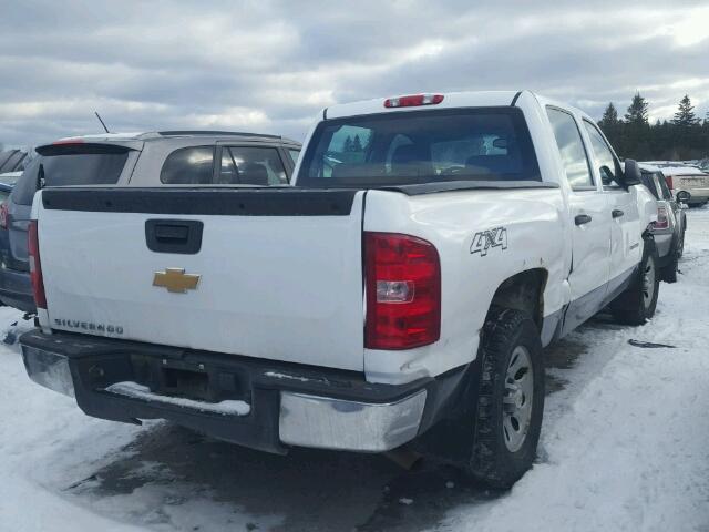 3GCRKPEA1AG175186 - 2010 CHEVROLET SILVERADO WHITE photo 4