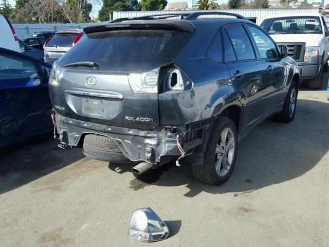 JTJHW31U560038981 - 2006 LEXUS RX 400 GRAY photo 4