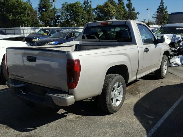 1GCCS149598121272 - 2009 CHEVROLET COLORADO GRAY photo 4