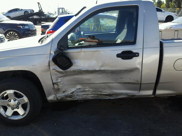 1GCCS149598121272 - 2009 CHEVROLET COLORADO GRAY photo 9