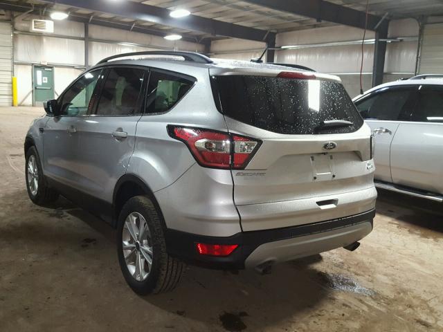 1FMCU9G91HUE28735 - 2017 FORD ESCAPE SE SILVER photo 3