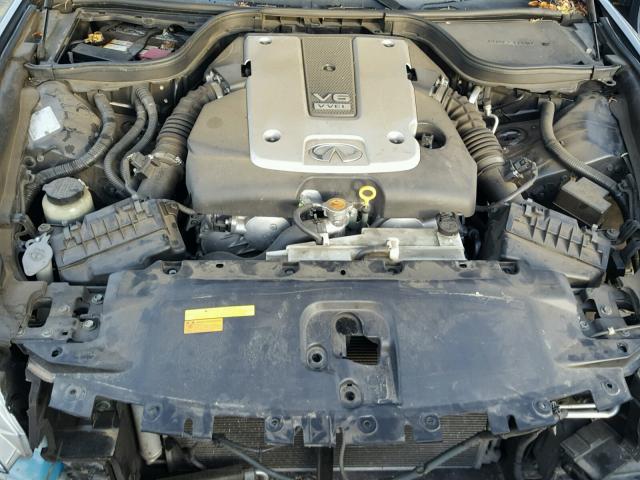 JNKCV64E98M128604 - 2008 INFINITI G37 BASE BLACK photo 7