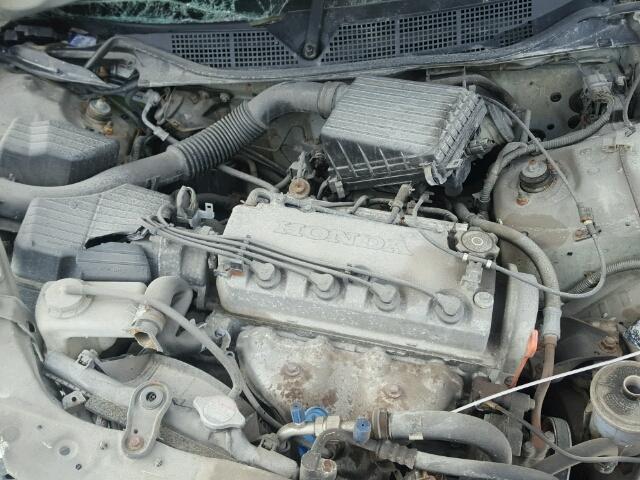 2HGEJ6617YH927091 - 2000 HONDA CIVIC BASE SILVER photo 7