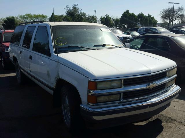 3GNEC16R4WG111204 - 1998 CHEVROLET SUBURBAN C WHITE photo 1