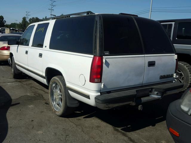 3GNEC16R4WG111204 - 1998 CHEVROLET SUBURBAN C WHITE photo 3