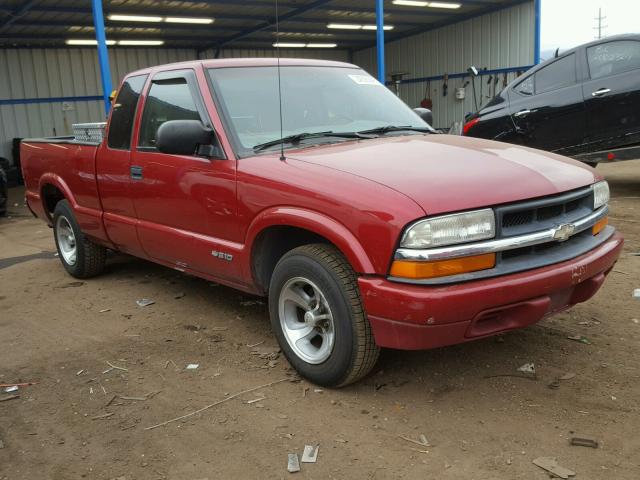 1GCCS19X4W8246282 - 1998 CHEVROLET S TRUCK S1 RED photo 1