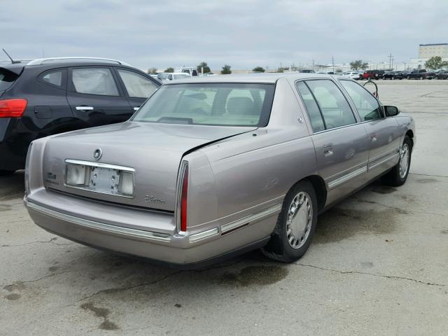 1G6KD54Y3XU703009 - 1999 CADILLAC DEVILLE GRAY photo 4