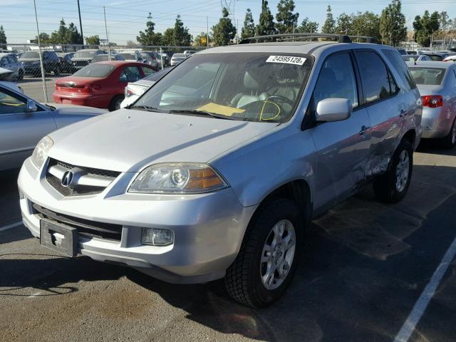 2HNYD18675H513653 - 2005 ACURA MDX TOURIN SILVER photo 2